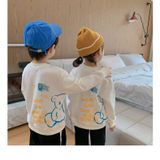 Áo Sweater Familylove - Mẫu Áo Gia đình Họa Tiết Gấu COULDN'T SLOW DOWN SO WE HAD TO CRASH IT  Chất Nỉ Da Cá Cotton 100%