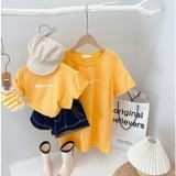 Áo gia đình Familylove - Mẫu Áo gia đình Follow Your Passion Cotton 100% cao cấp