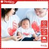 Áo gia đình Familylove - Mẫu Áo gia đình trái tim cách điệu Sweet and strong