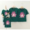 Áo gia đình Familylove - đồ gia đình họa tiết gấu dâu LOTSO đáng yêu chất liệu cotton 100% cao cấp