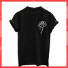Áo thun phông nam nữ form rộng Familylove - Mẫu áo Logo Hoa Hồng Rose Unisex  chất Cotton 100% cao cấp