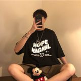 Áo thun phông nam form rộng Familylove - Mẫu áo thun nam tay lỡ HOPE NAGAWL chất Cotton 100% cao cấp