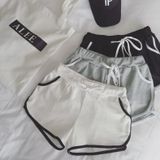 Quần short nữ Familylove - Quần ngủ nữ viền túi cạp chun chất liệu cotton 100% cực kỳ dễ chịu, thoáng mát