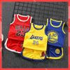 Bộ quần áo ba lỗ bé trai Familylove - Bộ ba lỗ nhiều màu kiểu dáng năng động chất liệu cotton 100% thoáng mát