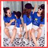 Áo gia đình - Đồng phục gia đình đẹp  (Có hình thật + Logo thương hiệu)  Gia đình hoàng gia