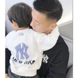 Áo Gia đình Thu Đông Familylove - Đồ Áo Gia đình Mùa Đông Sweater Logo New York Yankess MLB like Chất Nỉ Da Cá Cotton 10