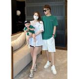Áo gia đình Familylove - đồ gia đình họa tiết Gấu Panda đáng yêu GREATFRIEND chất liệu cotton 100%