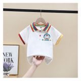 Áo cổ trụ cho bé mẫu Doreamon đẹp - Đủ Size từ 9-45kg. Chuẩn shop - Logo thương hiệu - Chất Da cá Cotton 100%