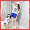 Bộ đồ đôi Mẹ Và  - Đồng phục gia đình Familylove  (Có hình+video + Logo thương hiệu)  Sư tủ UCLA