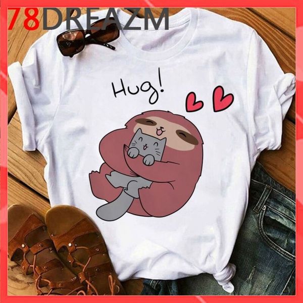 Áo thun phông nam nữ form rộng Familylove - Mẫu áo Unisex  Chứ Lười HUG chất Cotton 100% cao cấp