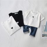 Áo gia đình Familylove - đồ gia đình và bodysuite cho bé chất liệu cotton 100% họa tiết trái tim