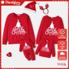 Áo Sweater Nỉ Gia Đình Cao Cấp Familylove – Set Gia Đình Sweater Noel Họa Tiết Cây Thông Merry Christmas Cute