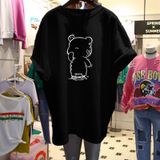 Áo thun phông nam nữ form rộng Familylove - Mẫu áo Unisex  Cậu bé cười chất Cotton 100% cao cấp