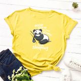 Áo thun phông nam nữ form rộng Familylove - Mẫu áo Unisex Chú Gấu Never give up - keep sleepin chất Cotton 100% cao cấp