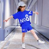 Bộ quần áo bé gái Familylove - Set quần áo trẻ em NO82 croptop đáng yêu năng động chất liệu cotton 100% co giãn mềm mịn