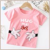Áo thun trẻ em Familylove - Áo phông cho bé họa tiết hoạt hình dễ thương chất liệu cotton 100% co giãn mát mềm mịn