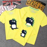 Áo gia đình - Đồng phục gia đình Familylove  (Có hình thật + Logo thương hiệu)  Chú khủng long con dễ thương