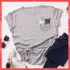 Áo thun phông nam nữ form rộng Familylove - Mẫu áo Unisex 2 chú Mèo trong Họa Tiết Túi chất Cotton 100% cao cấp