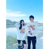 Áo Gia Đình Thu Đông Familylove - Hoodie Gia Đình Họa Tiết Gấu Bear Đáng Yêu Nỉ Da Cá Cao Cấp