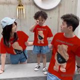 Áo gia đình Familylove - Đồ gia đình Mẫu Gấu Always Sunny Chất Cotton 100% Co giãn 4 chiều mát