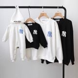 Áo Gia đình Thu Đông Familylove - Đồ Áo Gia đình Mùa Đông Sweater Logo New York Yankess MLB like Chất Nỉ Da Cá Cotton 10