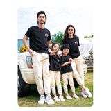 Áo Gia Đình Familylove - Mẫu Áo Đồng Phục Gia Đình In Logo Họa Tiết M-3 Chất Liệu Cotton 100% Co Giãn