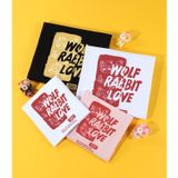 Áo Gia Đình Familylove - Mẫu Áo Đồng Phục Gia Đình Họa Tiết Chibi Wolf Rabbit Love Chất Liệu Cotton 100% Co Giãn