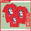 Áo gia đình Familylove - Mẫu Áo Đồng phục gia đình Họa Tiết Chuột Mickey Đáng Yêu chất liệu cotton 100% co giãn