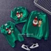 Áo Gia Đình Thu Đông Familylove -Mẫu Gia Đình Sweater Họa Tiết Ông Già Noel Và Tuần Lộc  Chất Liệu Nỉ Da Cá Cao Cấp