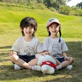 Đồ gia đình Familylove - Áo gia đình 3, 4 người hoạt tiết chibi Dad Mom Boy Girl dễ thương, cotton 100 co giãn 4 chiều