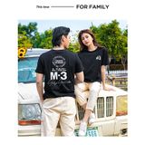 Áo Gia Đình Familylove - Mẫu Áo Đồng Phục Gia Đình In Logo Họa Tiết M-3 Chất Liệu Cotton 100% Co Giãn