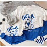Áo gia đình Familylove - đồ gia đình Gấu UCLA dễ thương chất thun 100 cotton co giãn loại 1