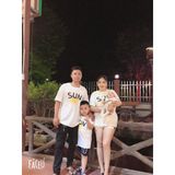 Áo gia đình Familylove - đồ gia đình chất liệu cotton 100% siêu mềm mịn họa tiết SUN dễ thương