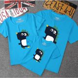 Áo gia đình - Đồng phục gia đình Familylove  (Có hình thật + Logo thương hiệu)  Chú khủng long con dễ thương