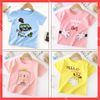 Áo thun trẻ em Familylove - Áo phông cho bé họa tiết hoạt hình dễ thương chất liệu cotton 100% co giãn mát mềm mịn