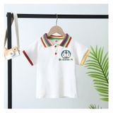 Áo cổ trụ cho bé mẫu Doreamon đẹp - Đủ Size từ 9-45kg. Chuẩn shop - Logo thương hiệu - Chất Da cá Cotton 100%
