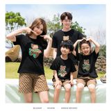 Áo gia đình Familylove - Mẫu Áo Quần cho gia đình Gấu Bear cực dễ thương chất liệu cotton 100% co giãn