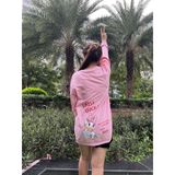 Áo Hoodie Gia Đình Familylove - Áo Gia Đình Hoodie Gia Đình Vịt Donald, Daisy, Little Baby Chất Nỉ Da Cá Cotton 100%