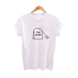 Áo thun phông nam nữ form rộng Familylove - Mẫu áo Unisex Want Some Tea Shirt? chất Cotton 100% cao cấp