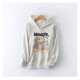 Áo Hoodie Gia đình Familylove - Áo Gia Đình Thu Đông Chú Gấu HOWLER Đáng Yêu Chất Nỉ Da Cá Cotton 100%