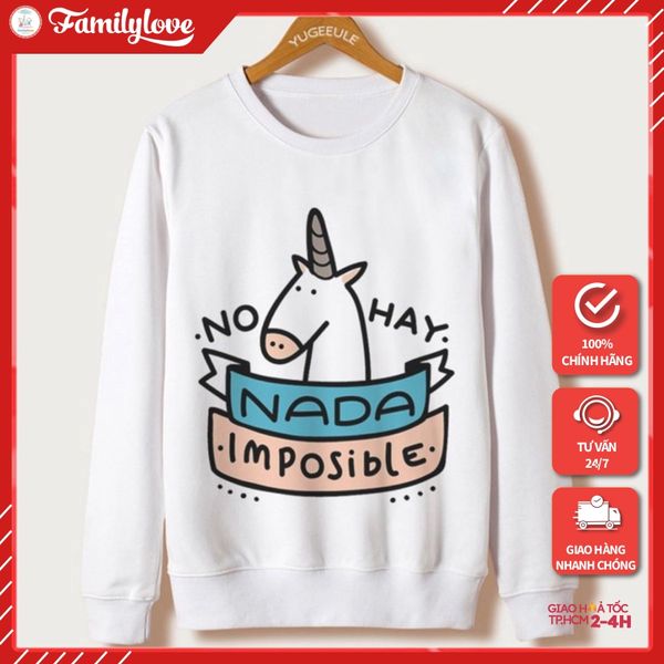 Áo Sweater thời trang nữ Sắc Thu đông NADA IMPOSIBLE - Thời trang Familylove   Hàng chuẩn thương hiệu