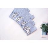 Áo gia đình Familylove - Mẫu Áo gia đình Ngựa Unicorn màu Xanh biển Cotton 100%