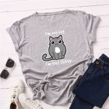 Áo thun phông nam nữ form rộng Familylove - Mẫu áo Unisex I'm not fat I'm just fluffy chất Cotton 100% cao cấp
