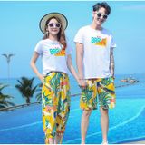 Áo gia đình Familylove - Mẫu Áo gia đình đi biển họa tiết Brave Bit đẹp Cotton 100% mát