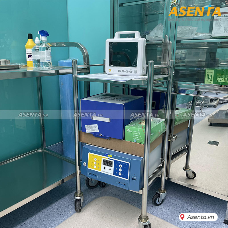 Mẫu setup thiết bị phòng phẫu tại Phòng khám thẩm mỹ Mona