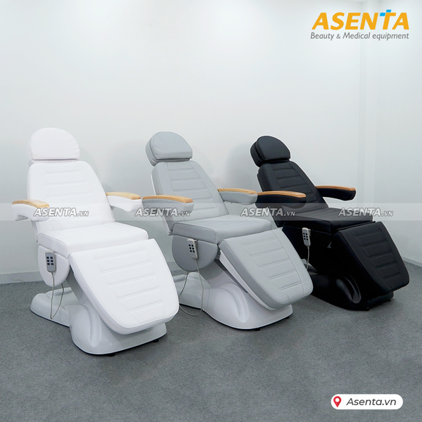 GIƯỜNG SPA THẨM MỸ CHỈNH ĐIỆN TAY GỖ Hi-MEC HMBB-C810