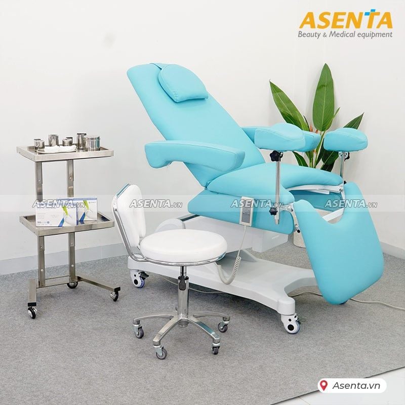 Bàn khám sản phụ khoa chỉnh điện Hi-MEC HMBB-8300