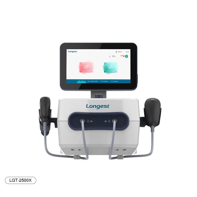 Máy trị liệu sóng xung kích xuyên tâm PowerShocker LGT-2500X - 2in1