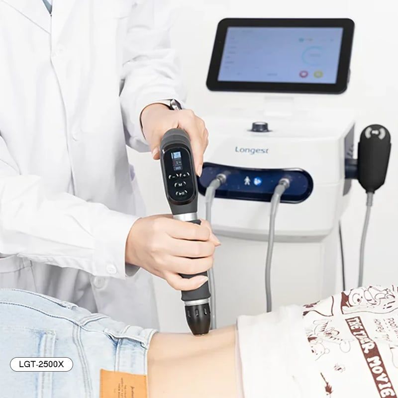 Máy trị liệu sóng xung kích xuyên tâm PowerShocker LGT-2500X - 2in1