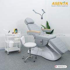 GIƯỜNG SPA THẨM MỸ CHỈNH ĐIỆN TAY GỖ Hi-MEC HMBB-C810